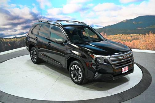 Crystal Black Silica 2025 Subaru Forester Premium