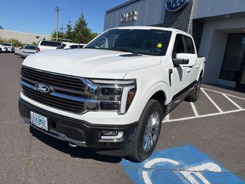 Star White Metallic Tri-Coat 2024 Ford F-150 King Ranch