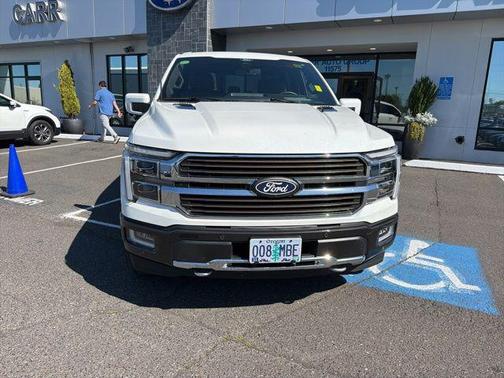 Star White Metallic Tri-Coat 2024 Ford F-150 King Ranch
