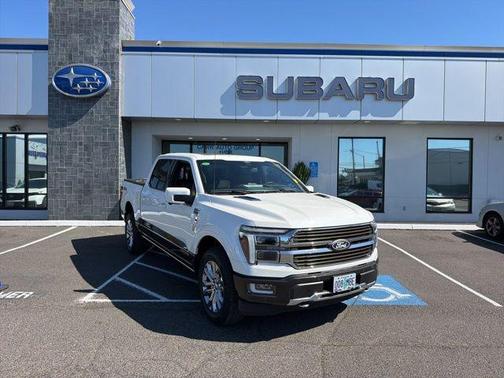 Star White Metallic Tri-Coat 2024 Ford F-150 King Ranch