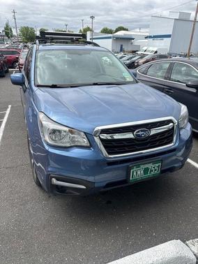 Quartz Blue Pearl 2018 Subaru Forester 2.5i Premium