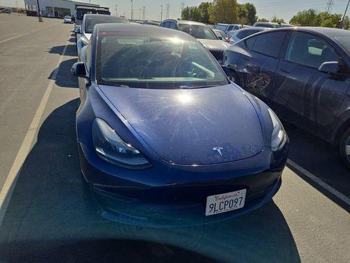 Deep Blue Metallic 2021 Tesla Model 3 Standard Range Plus