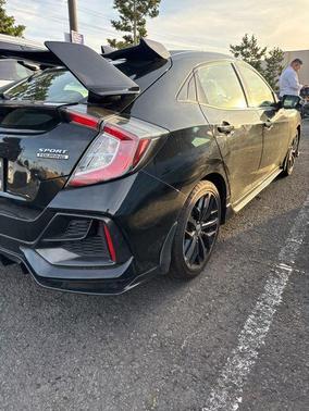 Crystal Black Pearl 2021 Honda Civic Sport Touring