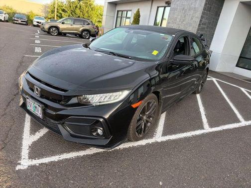 Crystal Black Pearl 2021 Honda Civic Sport Touring
