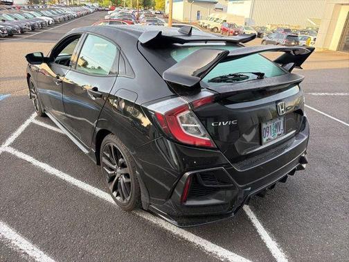 Crystal Black Pearl 2021 Honda Civic Sport Touring