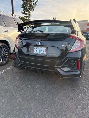 Crystal Black Pearl 2021 Honda Civic Sport Touring