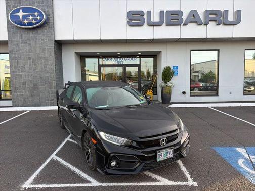 Crystal Black Pearl 2021 Honda Civic Sport Touring