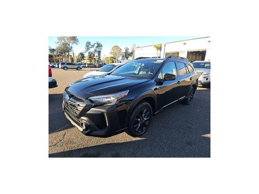 Crystal Black Silica 2025 Subaru Outback Onyx Edition