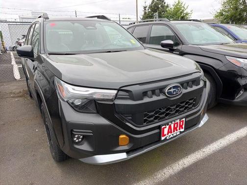 Crystal Black Silica 2026 Subaru Forester Wilderness