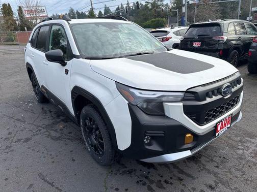 Crystal White Pearl 2026 Subaru Forester Wilderness