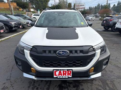 Crystal White Pearl 2026 Subaru Forester Wilderness
