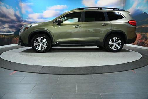 Green Metallic 2025 Subaru Ascent Premium 8-Passenger