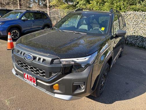Crystal Black Silica 2026 Subaru Forester Wilderness