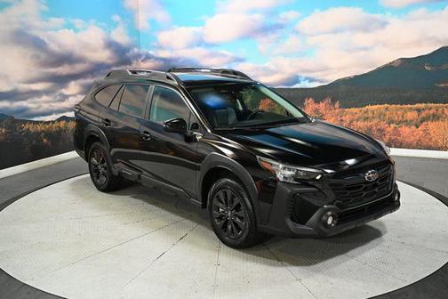 Crystal Black Silica 2025 Subaru Outback Onyx Edition