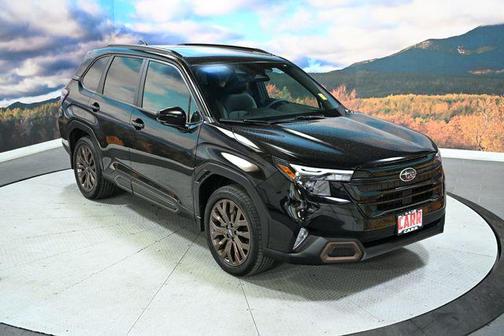 Crystal Black Silica 2026 Subaru Forester Sport