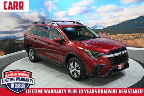 Crimson Red Pearl 2025 Subaru Ascent Premium 8-Passenger