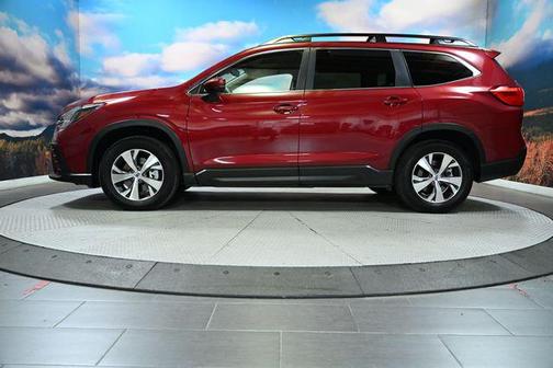 Crimson Red Pearl 2025 Subaru Ascent Premium 8-Passenger
