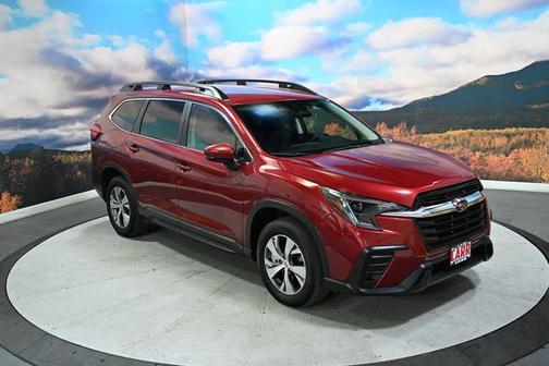 Crimson Red Pearl 2025 Subaru Ascent Premium 8-Passenger