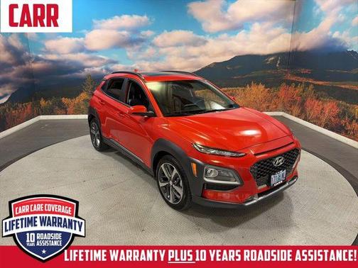 Sunset Orange 2019 Hyundai KONA Limited