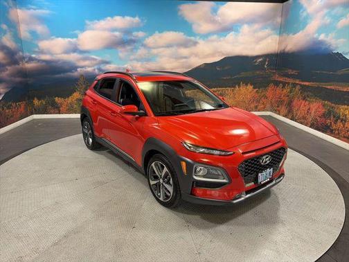 Sunset Orange 2019 Hyundai KONA Limited