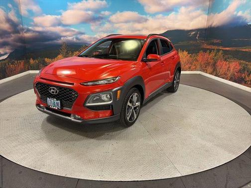 Sunset Orange 2019 Hyundai KONA Limited