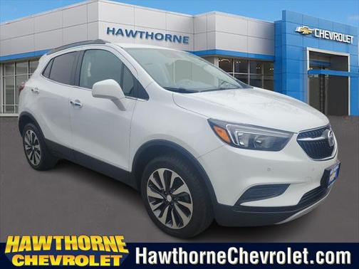 Summit White 2021 Buick Encore Preferred