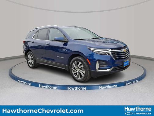 Blue Glow Metallic 2022 Chevrolet Equinox Premier w/1LZ