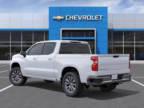 Summit White 2026 Chevrolet Silverado 1500 LT