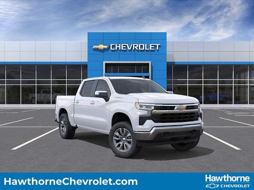 Summit White 2026 Chevrolet Silverado 1500 LT