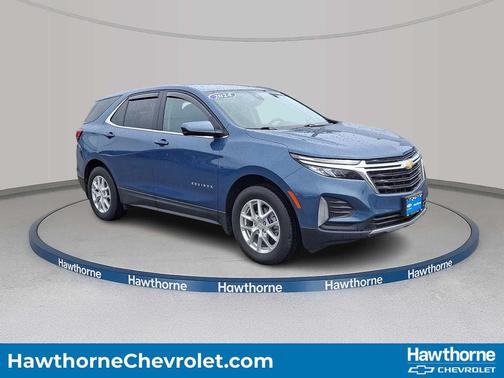 Lakeshore Blue Metallic 2024 Chevrolet Equinox 1LT