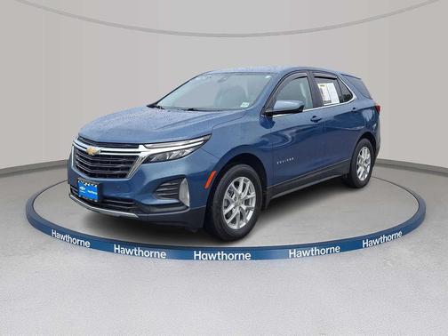 Lakeshore Blue Metallic 2024 Chevrolet Equinox 1LT