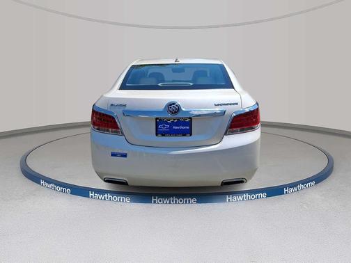 White Diamond Tricoat 2012 Buick LaCrosse Leather