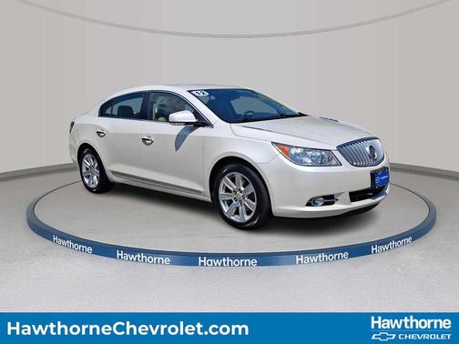 White Diamond Tricoat 2012 Buick LaCrosse Leather