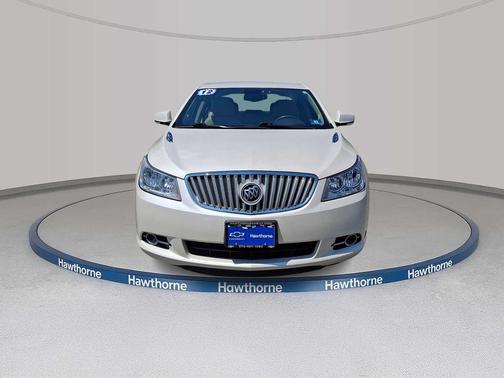 White Diamond Tricoat 2012 Buick LaCrosse Leather