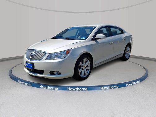 White Diamond Tricoat 2012 Buick LaCrosse Leather