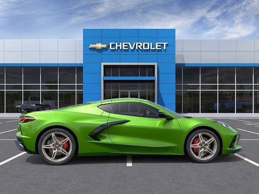 Roswell Green Metallic 2026 Chevrolet Corvette Stingray w/2LT