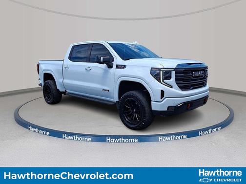 Summit White 2024 GMC Sierra 1500 AT4
