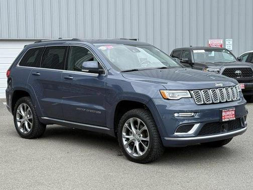 Billet Silver Clearcoat Metallic 2020 Jeep Grand Cherokee Summit