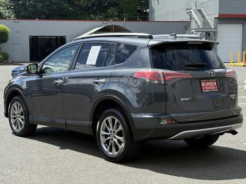 Gray 2017 Toyota RAV4 Limited