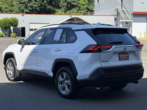 White 2025 Toyota RAV4 Hybrid XLE