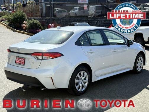 Wind Chill Pearl 2026 Toyota Corolla LE