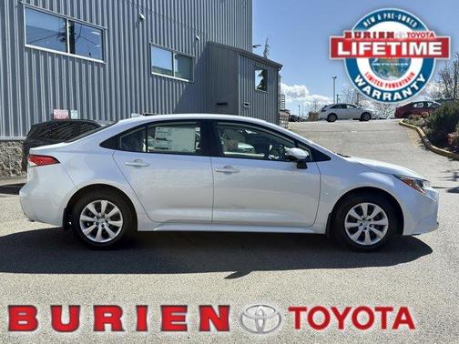 Wind Chill Pearl 2026 Toyota Corolla LE