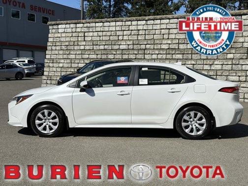 Wind Chill Pearl 2026 Toyota Corolla LE