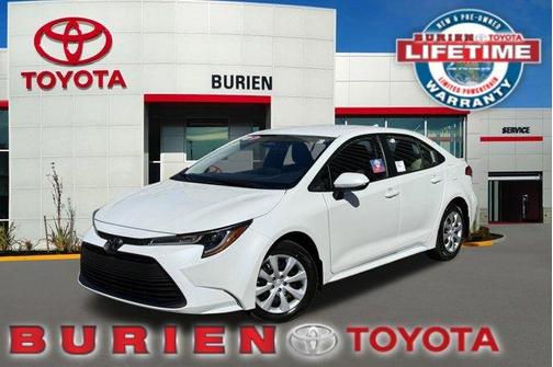 Wind Chill Pearl 2026 Toyota Corolla LE