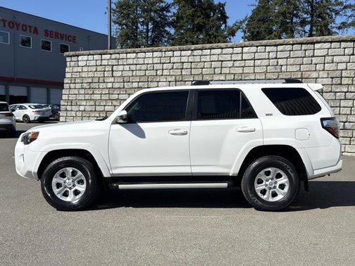 White 2019 Toyota 4Runner SR5
