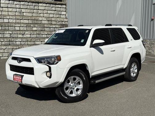 White 2019 Toyota 4Runner SR5