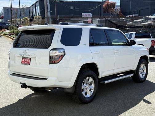 White 2019 Toyota 4Runner SR5