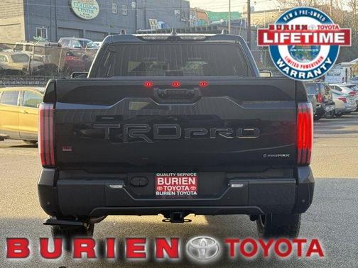 Midnight Black Metallic 2026 Toyota Tundra Hybrid TRD Pro