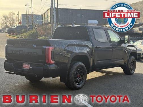 Midnight Black Metallic 2026 Toyota Tundra Hybrid TRD Pro