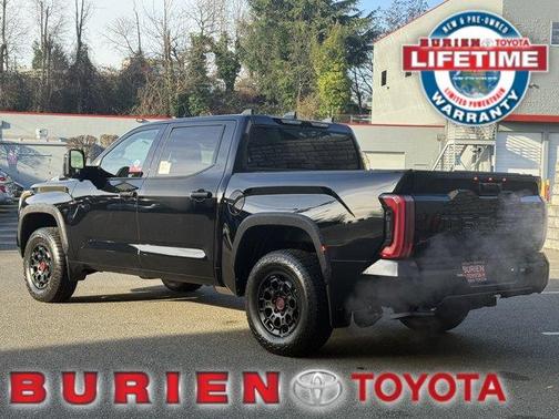Midnight Black Metallic 2026 Toyota Tundra Hybrid TRD Pro